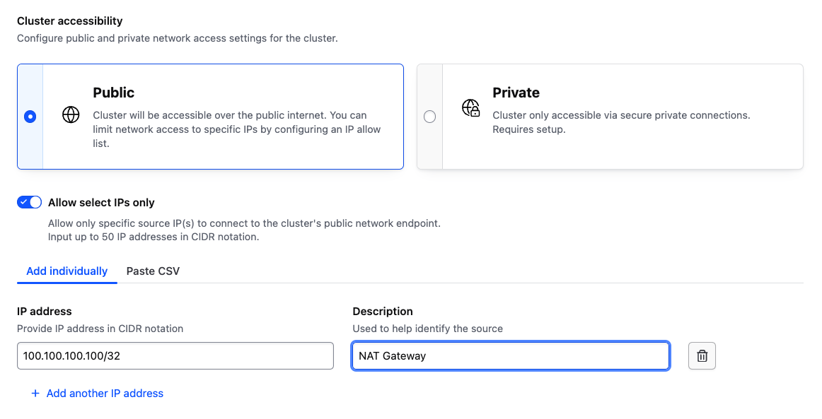 public-network-option